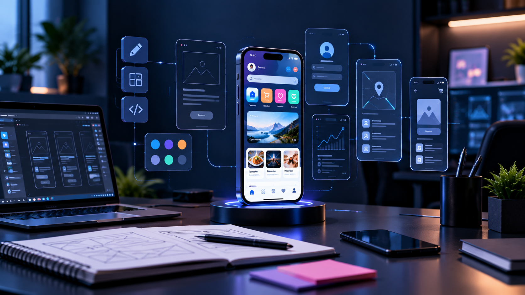 Mobile App UI/UX Design